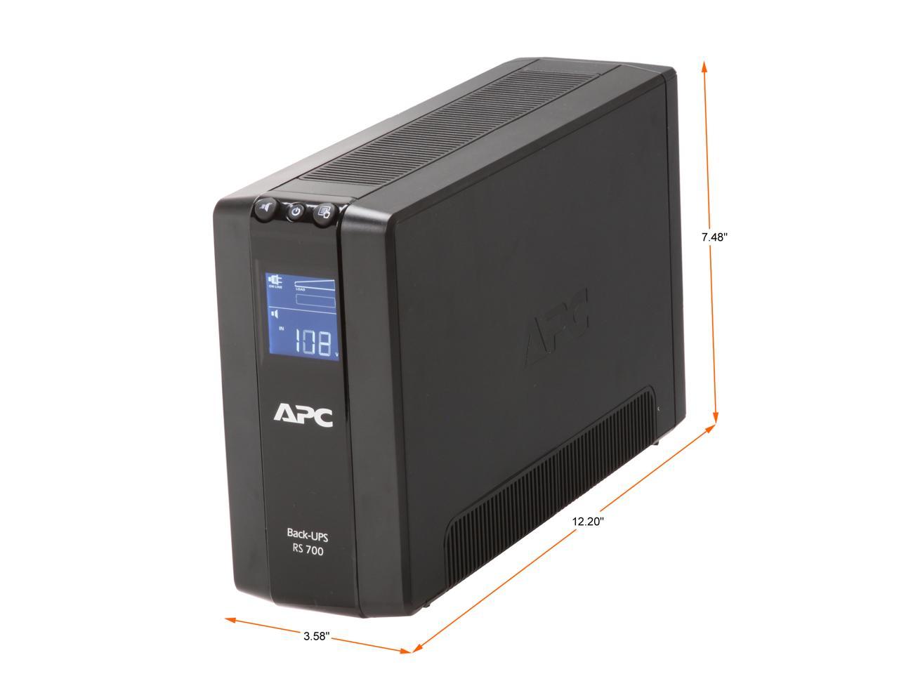 APC BR700G Back-UPS Pro 700VA 6-outlet Uninterruptible Power Supply (UPS)