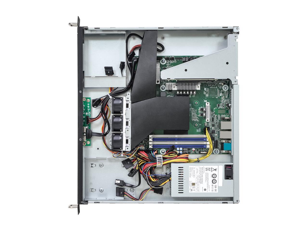 Asrock Rack 1U2LW-X570 1U Rackmount Server Barebone 2 Bays Single Socket AM4 PGA 1331 AMD Ryzen 5000 Series