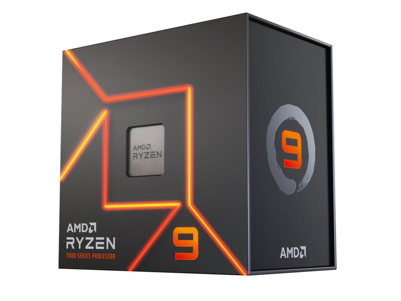 AMD Ryzen 9 7900X – 12-Core 4.7 GHz – Socket AM5 – 170W Desktop Processor (100-100000589WOF)