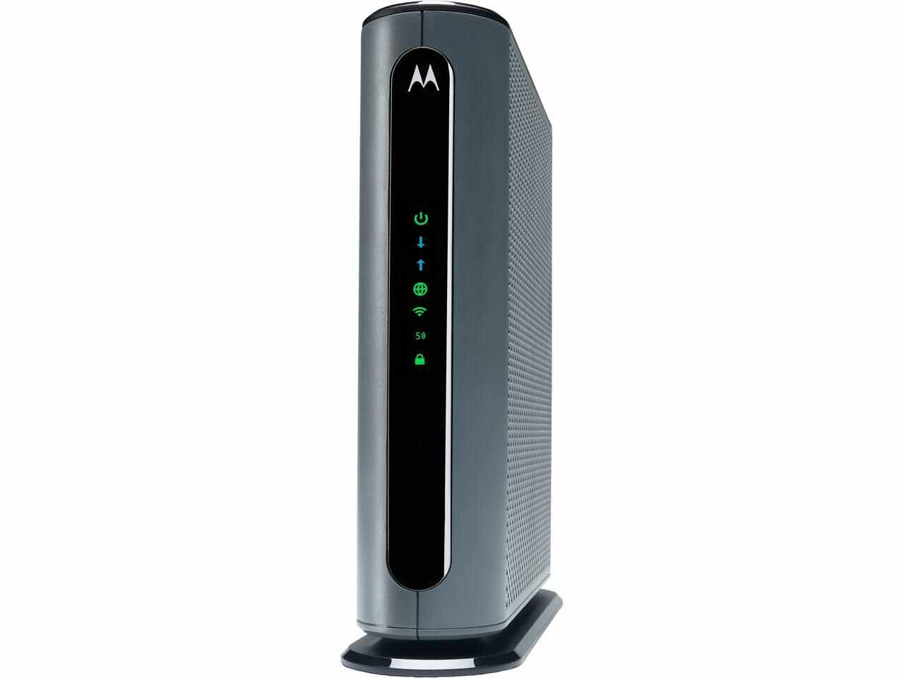 Motorola MG7700 Modem WiFi Router Combo with Power Boost | Approved by Comcast Xfinity, Cox and Spectrum | for Cable Plans Up to 800 Mbps | DOCSIS 3.0 + Gigabit Router