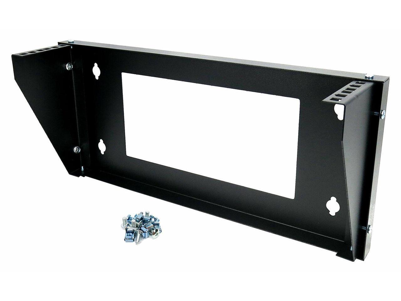 CNAweb 2U 19-Inch Steel Wall Mountable Folding Vertical Rack and Server Rack